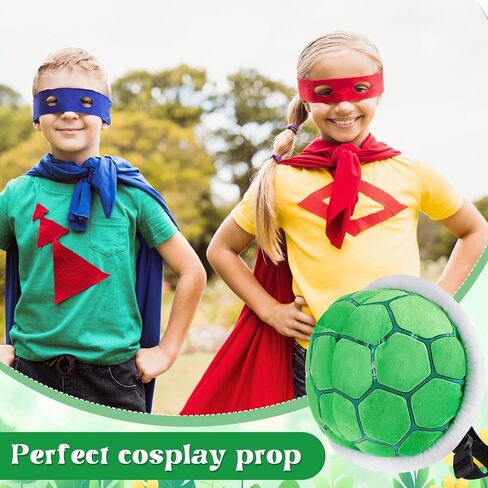 2 قطعة 11.8 × 11.4 بوصة حقيبة ظهر لطيفة على شكل سلحفاة خضراء قطيفة على شكل سلحفاة حقيبة ظهر أنيقة للجنسين ناعمة على شكل حيوانات كرتونية لأزياء تنكرية وإكسسوارات الملابس وهدايا حفلات الكريسماس in Kuwait