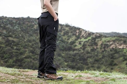 LAPG Women's Uniform Tactical Pants, Elastic Waistband, Training & Work Pants in Kuwait