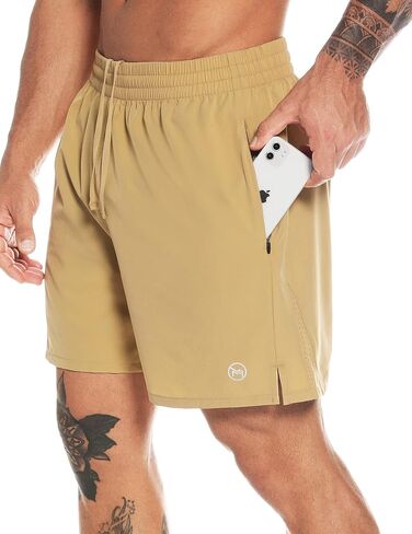 Men's Athletic Running Shorts Quick Dry Workout Shorts Lightweight Sports Gym Basketball Shorts Hiking in Saudi Arabia