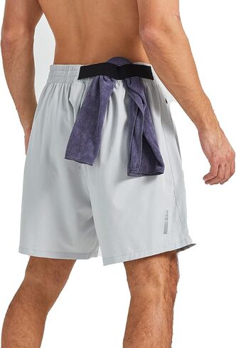 شورت رياضي للجري للرجال، شورت للتمرين سريع الجفاف، خفيف الوزن، شورت رياضي لكرة السلة والمشي لمسافات طويلة in Kuwait