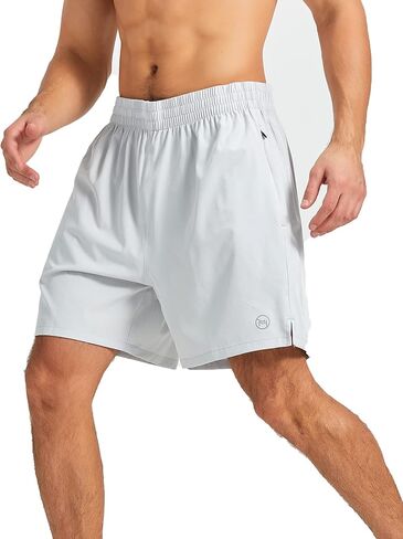 شورت رياضي للجري للرجال، شورت للتمرين سريع الجفاف، خفيف الوزن، شورت رياضي لكرة السلة والمشي لمسافات طويلة in Kuwait