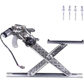 cciyu Power Window Regulator With Motor Replacement for 1997-2003 for Ford for For F-150 Front Right Passenger Side