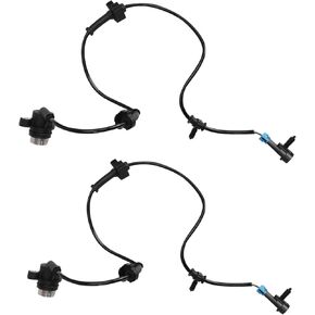 TRQ Rear ABS Wheel Speed Sensor Set Compatible with 2003-2006 Cadillac Escalade Escalade ESV Escalade EXT Chevrolet Avalanche 1500 Avalanche 2500 Suburban 1500 Tahoe GMC Yukon Yukon XL 1500