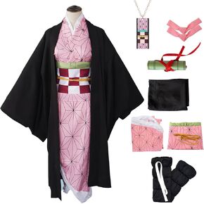 Anime Theme Cosplay Costumes Kimono Outfits Anime Convention Halloween Full Set for Women