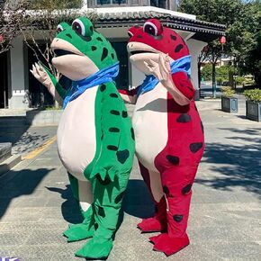 Frog clothing、inflatable costume adult，halloween costumes、 inflatable costume，cosplay、mascot costume