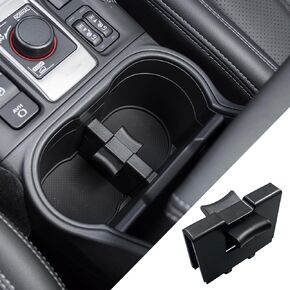 Cup Holder Divider, Center Console Partition Cup, Console Box Cup Holder Insert Car Interior Accessories Fit for Subaru Forester 2014 2015 2016 2017 2018 2019 Year, 92118AJ000 92118AJ001