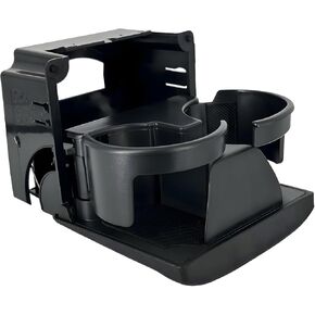 Rear Center Console Cup Holder Compatible with Subaru Outback 2005-2009 Legacy 2005-2009 66150AG01CJC Black