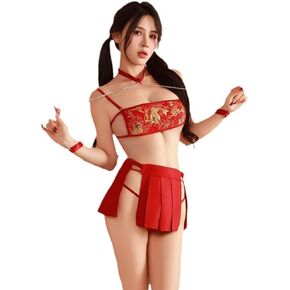 Women's sexy role playing Chinese style geisha dance clothes sexy underwear