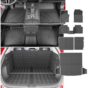 Floor Mat Compatible with 23-25 Mazda CX50 Cargo Mat Trunk Mat Backrest Mat Cargo Liner Replacement for 2023-2025 Mazda CX-50 Accessories (Cargo Mat+Backrest Mat+Floor Mat) in Kuwait