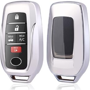Full Protector Key Fob Cover Case fits Toyota Venza RAV4 Land Cruiser Keyless Entry Key Fob