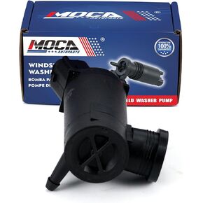 MOCA Windshield Washer Pump Compatible with 2015-2020 for Kia K900, 2017-2022 for Hyundai Ioniq, 2017-2023 for Genesis G80, 2011-2017 for Chevrolet Caprice