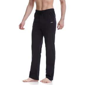 TRAILSIDE SUPPLY CO. Men's Cotton Yoga Sweatpants Athletic Lounge Pants