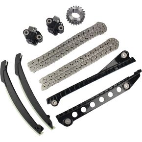 90391SB Timing Chain Kit w/Tensioners, Cam Sprocket, Fit for Ford E-150 Club Wagon Econoline E-250 E-350 2002-2016 Super Duty Excursion Expedition F-150 Heritage F-250 F-350 Mark LT Navigator