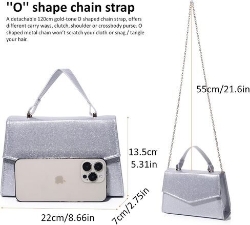 Patent Leather Clutch Purse Glittering Envelope Women Evening Bag for Wedding Party Cocktail Prom in Saudi Arabia