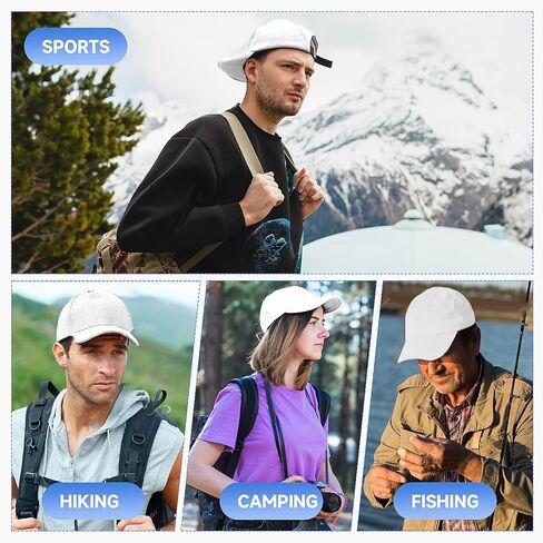 Baseball Cap Adjustable Size Unstructured Soft Cotton Hat for Outdoor Men Women in Saudi Arabia