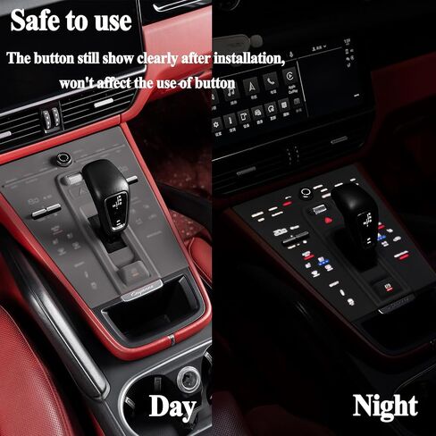 for Porsche Cayenne Center Console Cover, Silicone Center Console Protector Film for Porsche Cayenne Accessories 2018-2023 (for Cayenne 2018-2023 Grey) in Saudi Arabia