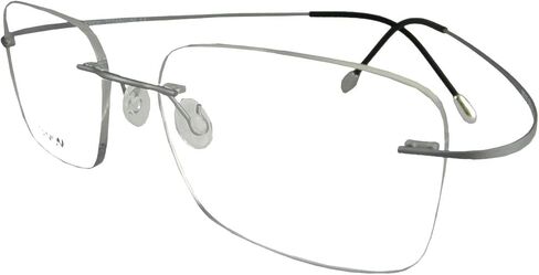 Rimless Titanium Eyeglass frames Men Hingeless Light weight 55-18-140 in Kuwait