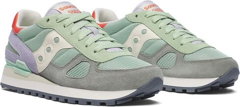 Saucony Women's Shadow Original Sneaker, Green/Lilac, 12 in Saudi Arabia