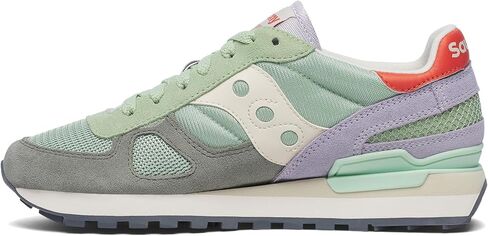 Saucony Women's Shadow Original Sneaker, Green/Lilac, 12 in Saudi Arabia