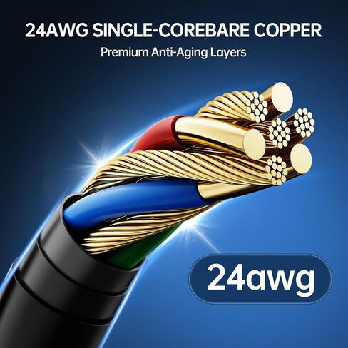 AOLEAD Starlink Cable 150FT for Starlink Rectangular Satellite V2 - Starlink Replacement Cable Extension with End Caps Starlink Accessories - Waterproof Gray (150FT/45M) in Saudi Arabia