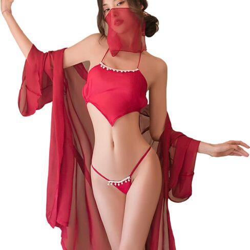 Women's sexy role playing Chinese style geisha dance clothes sexy underwear in Kuwait