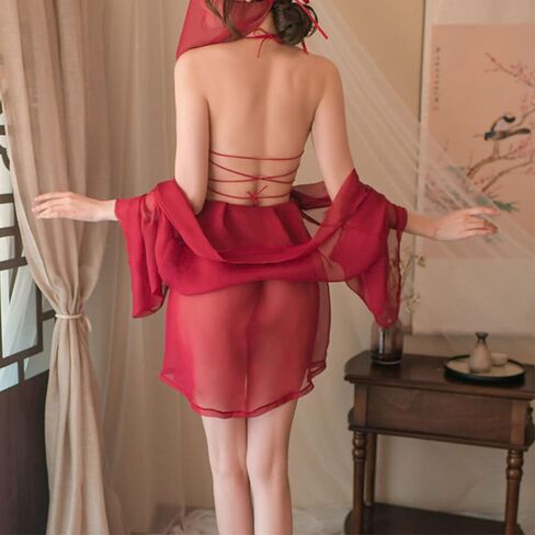 Women's sexy role playing Chinese style geisha dance clothes sexy underwear in Kuwait