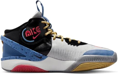 حذاء كرة السلة Nike Air Deldon 'Summit White/Pure Platinum/Indigo Storm' للجنسين DM4096-100 مقاس نسائي - 11.5 للرجال - 10 in Saudi Arabia