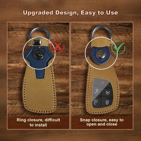 for GMC Key Fob Cover Leather, for 2022 - 2025 Chevy Silverado 1500 GMC Sierra 1500, 2024 2025 Silverado Sierra 2500HD 3500HD, 2021-2024 Chevy Traverse Tahoe Suburban GMC Yukon Denali, 3-6 Buttons in Saudi Arabia