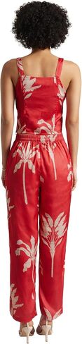 Zaccai Women's 2024 Summer Sleeveless Round Neck Abstract Co-Ords Suits Set in Saudi Arabia