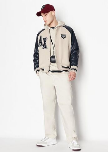 Armani Exchange Men's 90s Fit Loose Cotton Twill Pant in Saudi Arabia