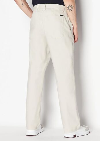 Armani Exchange Men's 90s Fit Loose Cotton Twill Pant in Saudi Arabia