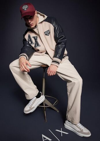 Armani Exchange Men's 90s Fit Loose Cotton Twill Pant in Saudi Arabia