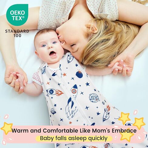 مجموعة من 3 أكياس نوم من الصوف الدقيق للأطفال من ديفيد من 0 إلى 6 أشهر، بطانيات ناعمة يمكن ارتداؤها للأطفال مع سحاب ثنائي الاتجاه، أكياس نوم مريحة للأطفال حديثي الولادة من الأولاد والبنات محايدة، مقاس صغير، ديناصور in Kuwait