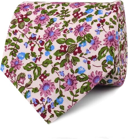 OTAA Floral Necktie Casual Ties for Men - Perfect Neck Tie for Groomsmen Wedding Ties or Formal Occasions in Saudi Arabia