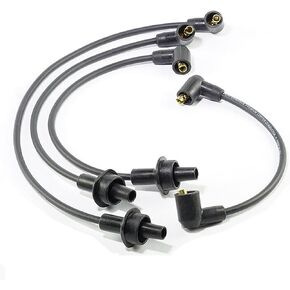 4 Cylinder Spark Plug Wire Set Compatible with Ford 2000, 2600, 3000, 3600, 4000, 4600, 4100, Replaces Part Numbers 66565, DHPN12259A, C6NF12287A, D7NN12287A