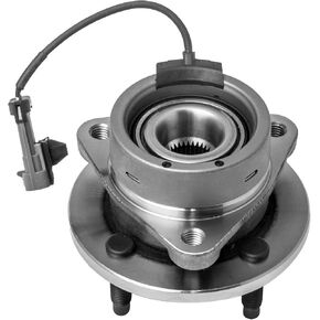 513204 (4 Stud Hub,for 4-Wheel ABS Only) Front Wheel Bearing and Hub Assembly Compatible with 05-10 Chevy Cobalt (08-10 for 2.2L) /07-10 Pontiac G5 /05-06 Pursuit /2003-2007 Sa-Turn Ion