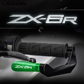 7/8" 22mm Motorcycle CNC Lever Guard for Kawasaki ZX6R ZX 6R ZX6R Brake Clutch Levers Guards Protection Proguard