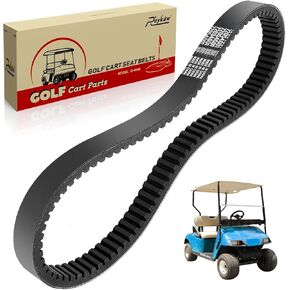 Roykaw Golf Cart Clutch Drive Belt Replacement Compatible with EZGO TXT/Medalist 1994-up 4 Cycle Gas Golf Cart, 1-1/8" W × 42" L, Non Slip, OEM# 72054G01, 72024G01, 72025G01