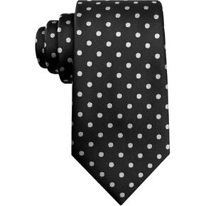 Men's Polka Dot Ties 3.15" Classic Neckties Black Tie for Men Formal Wedding Business Graduation Accessory