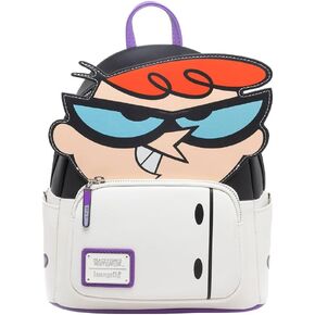 Loungefly Cartoon Network Dexter Glow in the Dark Cosplay Womens Backpack