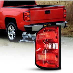 AUTOONE - من أجل 2014-2019 Chevy Silverado Tail Light Assembly Factory OEM متوافق مع Chevy Silverado 1500/ 2500HD/ 3500HD، 2015-2019 GMC Sierra 3500HD، جانب الركاب (RH)