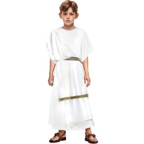 Boys Toga Costume Halloween Kids Greek God Roman Party Children's Cosplay