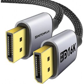 DisplayPort to Dual Display Port Adapter [4K@60Hz] DP Splitter 1 in 2 Out Extended Display MST DP to 2 DP Female for Dual Monitors Compatible with PC,Graphic Card,NVIDIA,AMD