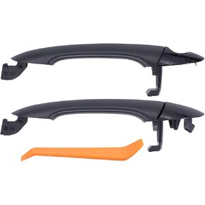 ApplianPar Front Driver and Passenger Side Exterior Door Handle for Hyundai Sonata 2011-2014
