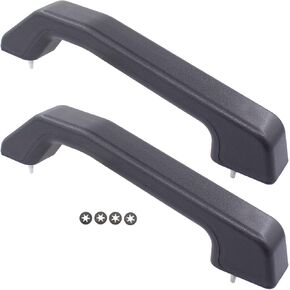 MOTOKU Set of 2 Black Front Hood Handles for Hummer H2 2003-2009 Left Driver and Right Passenger Side