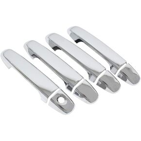 NewYall Chrome Exterior Door Handle Cover for Toyota Camry 2012-2017 Front Rear Left Driver and Right Passenger Side Front Rear Left Driver and Right Passenger Side