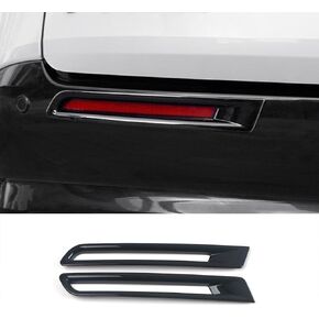 Car Accessories Fit for Toyota Sienna 2021 2022 2023 2024 2025 Chrome Exterior Rear Bumper Reflector Fog Lights Cover Trim ABS 2 PCS