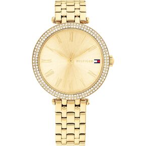 Tommy Hilfiger Women's Watch - Classic 3H Quartz Watch - Stainless Steel Wristbrand - Water Resistant up to 3 ATM/30 Meters - Premium Fashion Timepiece with Day to Night Versatility - 34mm