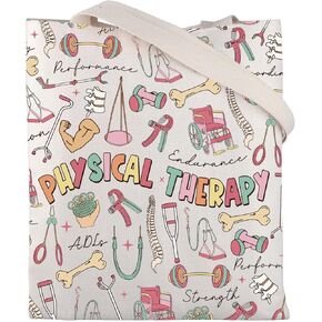 Physical Therapy Tote Bag Pt Gifts Physical Therapist Gift Physical Therapist Appreciation Gift Physical Therapy Shoulder Bag