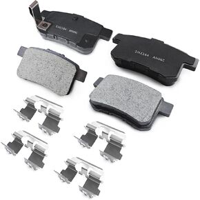 Rear Brake Pads Set Compatible with 2009-2014 Acura TSX, 2008-2017 Honda Accord, OEM Number Replace EHT1336H